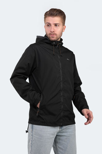 Slazenger OFANS Erkek Mont & Ceket Siyah - Thumbnail
