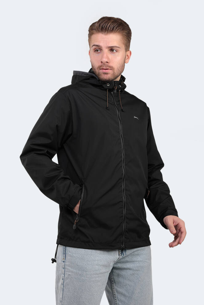Slazenger OFANS Erkek Mont & Ceket Siyah