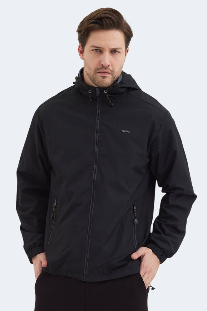 Slazenger OFANS Erkek Mont & Ceket Siyah