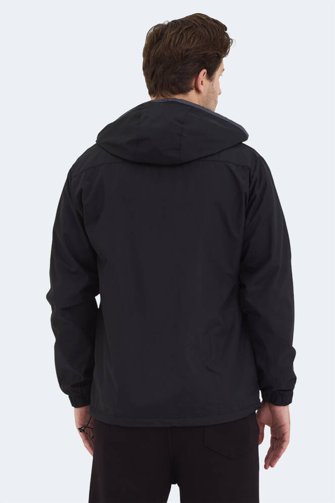 Slazenger OFANS Erkek Mont & Ceket Siyah