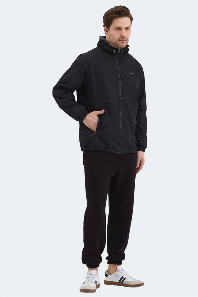 Slazenger OFANS Erkek Mont & Ceket Siyah