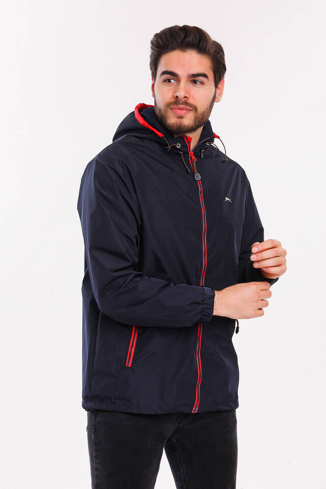 Slazenger OFANS Erkek Yağmurluk Lacivert