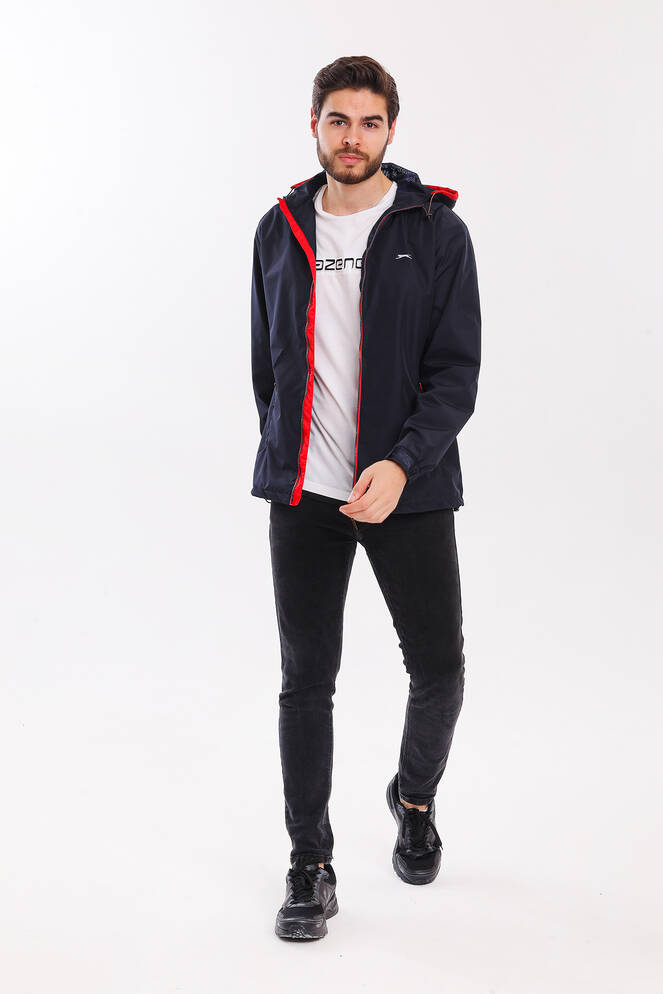 Slazenger OFANS Erkek Yağmurluk Lacivert