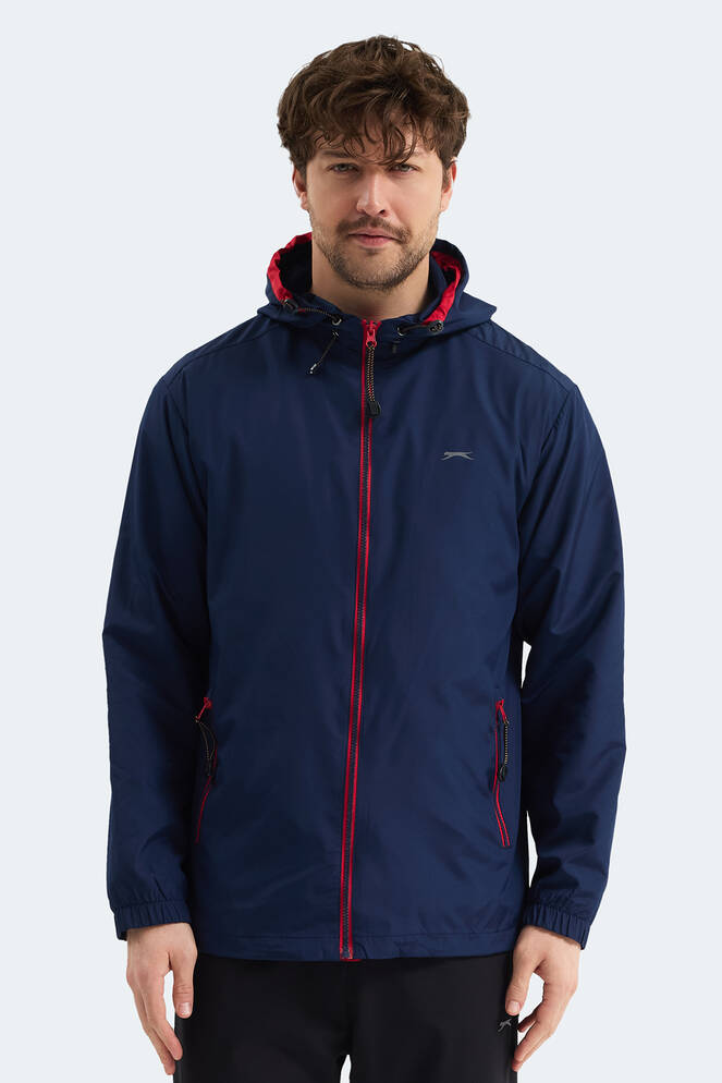 Slazenger OFANS Erkek Yağmurluk Lacivert