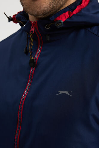 Slazenger OFANS Erkek Yağmurluk Lacivert - Thumbnail