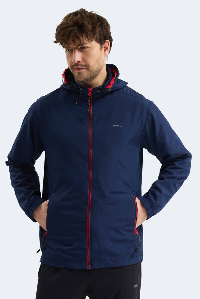 Slazenger OFANS Erkek Yağmurluk Lacivert