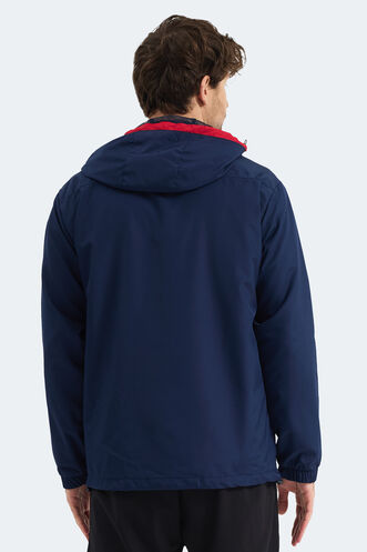 Slazenger OFANS Erkek Yağmurluk Lacivert - Thumbnail