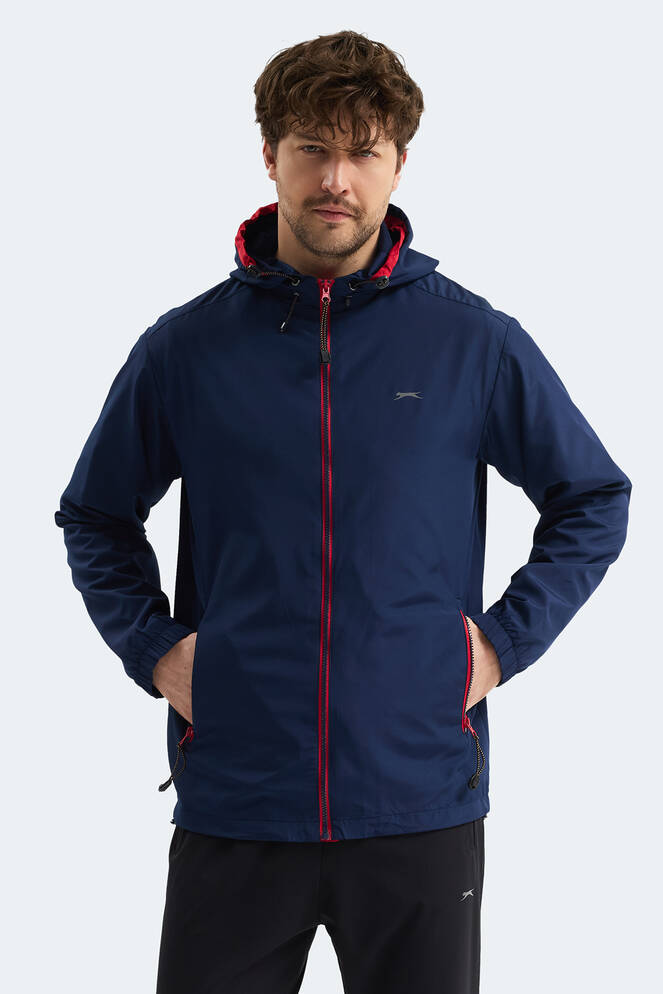 Slazenger OFANS Erkek Yağmurluk Lacivert