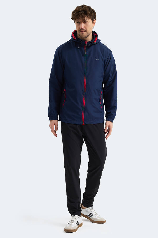 Slazenger OFANS Erkek Yağmurluk Lacivert