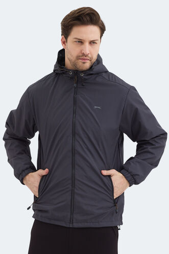 Slazenger - Slazenger OFANS Men's Jacket & Coat Dark Grey