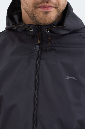 Slazenger OFANS Men's Jacket & Coat Dark Grey - Thumbnail
