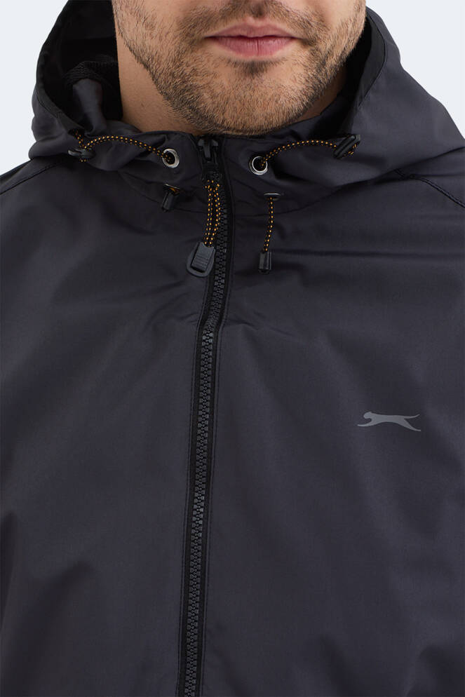 Slazenger OFANS Men's Jacket & Coat Dark Grey