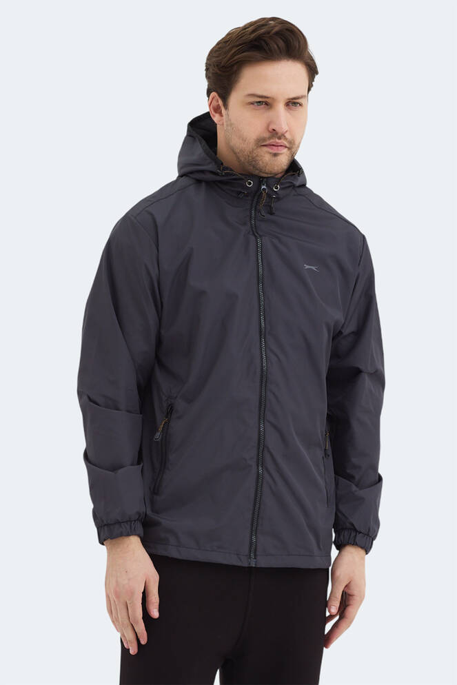 Slazenger OFANS Men's Jacket & Coat Dark Grey