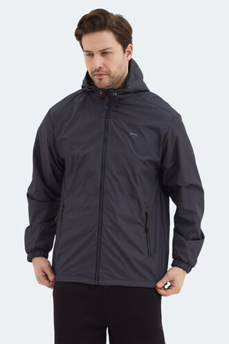 Slazenger OFANS Men's Jacket & Coat Dark Grey - Thumbnail