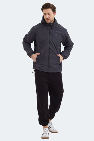 Slazenger OFANS Men's Jacket & Coat Dark Grey - Thumbnail