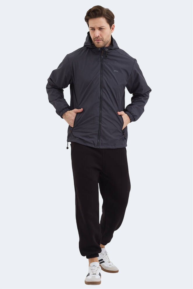 Slazenger OFANS Men's Jacket & Coat Dark Grey