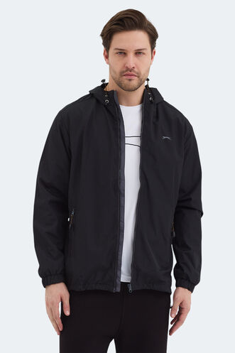 Slazenger OFANS Men's Coat & Jacket Black - Thumbnail