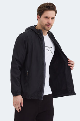 Slazenger OFANS Men's Coat & Jacket Black - Thumbnail