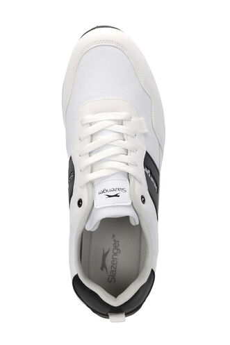 Slazenger OFFENSE Erkek Beyaz / Siyah Günlük Spor Ayakkabısı - Thumbnail