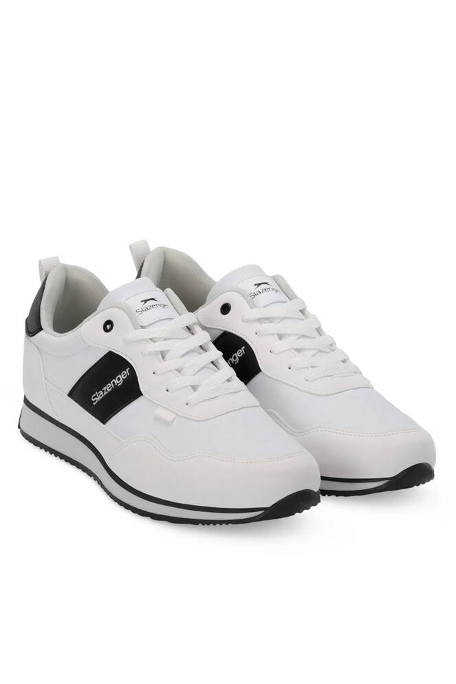 Slazenger OFFENSE Erkek Beyaz / Siyah Günlük Spor Ayakkabısı