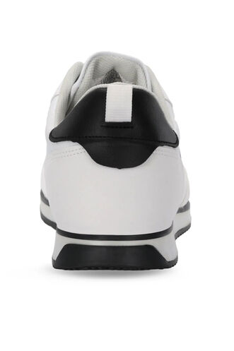 Slazenger OFFENSE Erkek Beyaz / Siyah Günlük Spor Ayakkabısı - Thumbnail