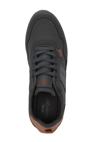 Slazenger OFFENSE Erkek Koyu Gri / Beyaz Günlük Spor Ayakkabısı - Thumbnail