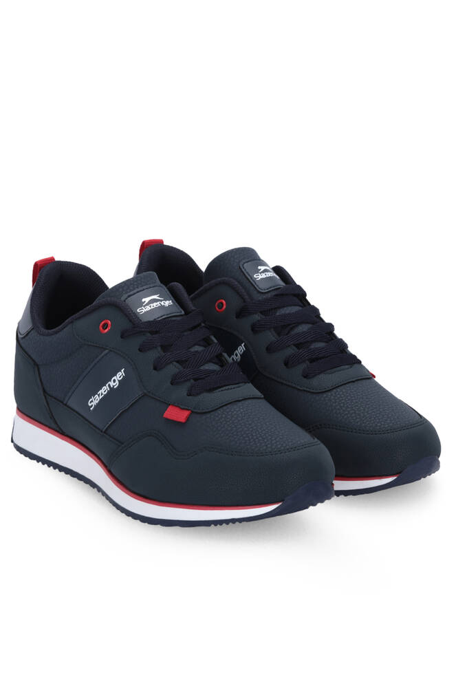Slazenger OFFENSE Erkek Lacivert / Beyaz Günlük Spor Ayakkabısı