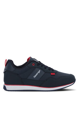 Slazenger - Slazenger OFFENSE Erkek Lacivert / Beyaz Günlük Spor Ayakkabısı