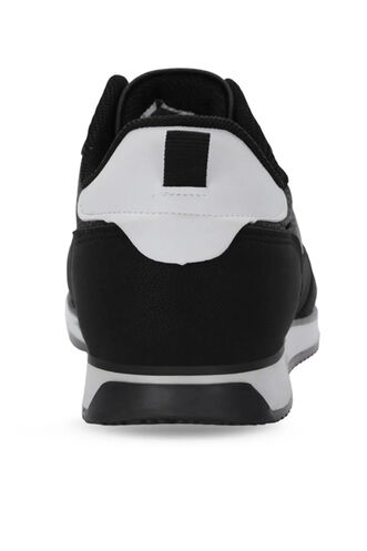 Slazenger OFFENSE Erkek Siyah / Beyaz Günlük Spor Ayakkabısı - Thumbnail