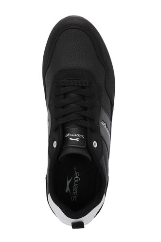 Slazenger OFFENSE Erkek Siyah / Beyaz Günlük Spor Ayakkabısı - Thumbnail