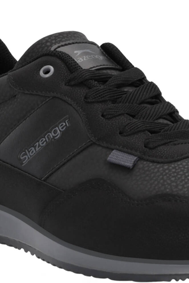 Slazenger OFFENSE Erkek Siyah / Koyu Gri Günlük Spor Ayakkabısı