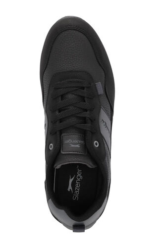 Slazenger OFFENSE Erkek Siyah / Koyu Gri Günlük Spor Ayakkabısı - Thumbnail
