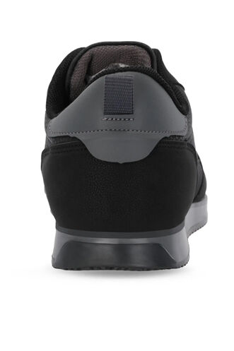 Slazenger OFFENSE Erkek Siyah / Koyu Gri Günlük Spor Ayakkabısı - Thumbnail