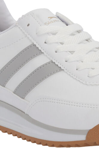 Slazenger OKLAHOMA Erkek Beyaz / Gri Günlük Spor Ayakkabısı - Thumbnail