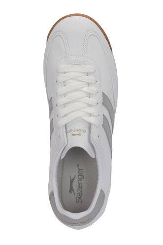 Slazenger OKLAHOMA Erkek Beyaz / Gri Günlük Spor Ayakkabısı - Thumbnail