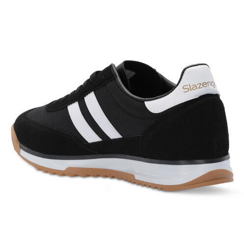 Slazenger OKLAHOMA Erkek Siyah / Beyaz Günlük Spor Ayakkabısı - Thumbnail
