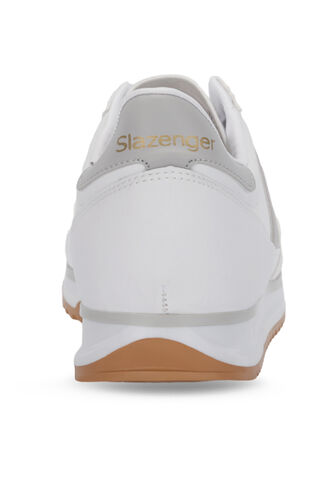 Slazenger OKLAHOMA Kadın Beyaz / Gri Günlük Spor Ayakkabısı - Thumbnail
