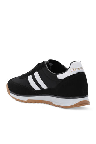 Slazenger OKLAHOMA Kadın Siyah / Beyaz Günlük Spor Ayakkabısı - Thumbnail
