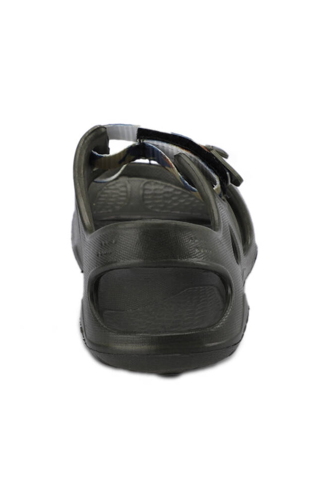 Slazenger OKRA Erkek Çocuk Cırt Cırtlı Haki Sandalet