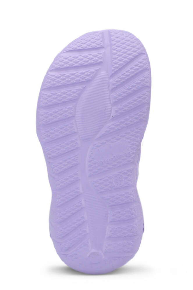 Slazenger OKRA Kız Çocuk Cırt Cırtlı Lila Sandalet