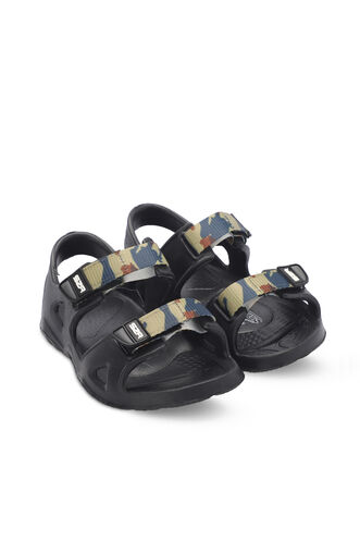 Slazenger OKRA Boys' Slippers Black - Thumbnail