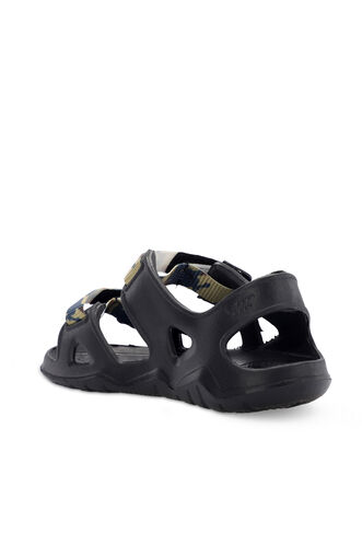 Slazenger OKRA Boys' Slippers Black - Thumbnail