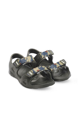 Slazenger OKRA Boys' Slippers Khaki - Thumbnail