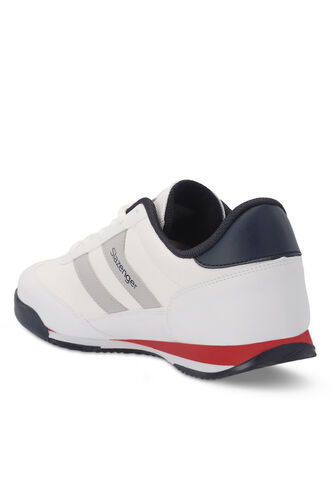 Slazenger OLD Erkek Sneaker Ayakkabıları Beyaz - Thumbnail