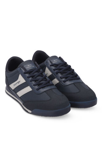 Slazenger OLD Men's Sneaker Shoes Navy - Thumbnail