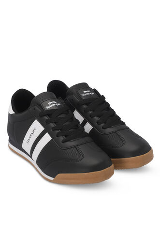 Slazenger OLEG Sneaker Kadın Ayakkabı Siyah - Beyaz - Thumbnail