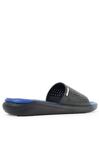 Slazenger OLEGRO Men's Slippers Black - Blue - Thumbnail