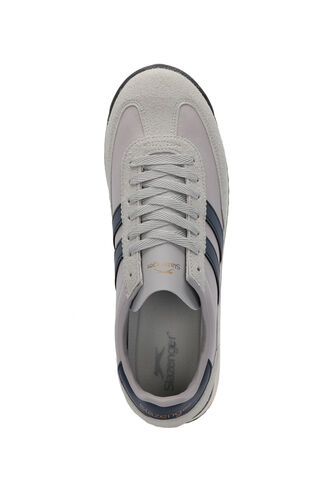 Slazenger OLEKS Kadın Gri / Lacivert Günlük Spor Ayakkabısı - Thumbnail