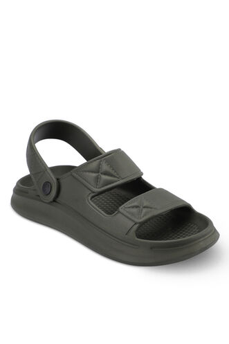 Slazenger - Slazenger OLIZE Erkek Haki Sandalet