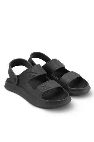 Slazenger OLIZE Erkek Siyah Sandalet - Thumbnail